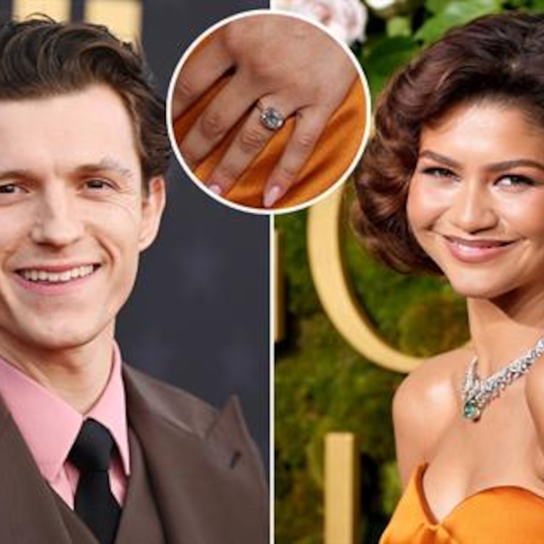 2025 Golden Globes: Why Zendaya Is Sparking Tom Holland Engagement Rumors!